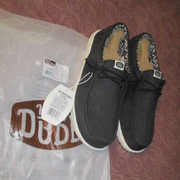 Hey Dude Men's Shoes Size 12 NEW (black) New with tags - Picture 1 of 3